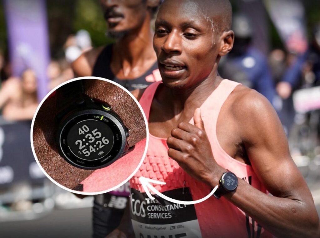 Sabastian Sawe vence a Maratona de Londres 2026 e quebra o recorde mundial. 
Foto: Forbes