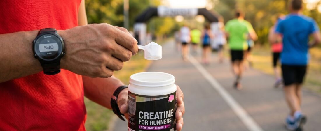 Creatina para corredores: benefícios, como tomar e se realmente vale a pena